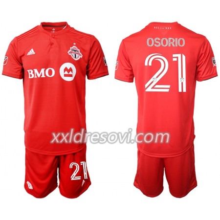 Toronto FC Osorio 21 Domaći Dječji Komplet Dresovi za Nogomet 2020-2021 (+ kratke hlače)